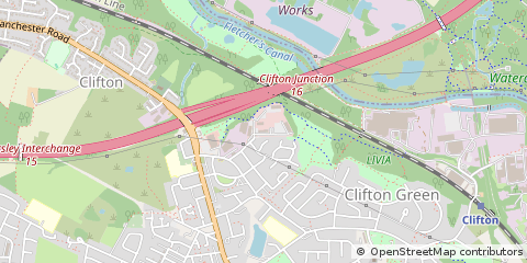 Map of Manchester