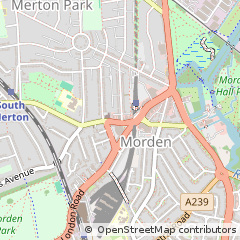 Map of Morden