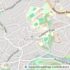 Map of Sheffield