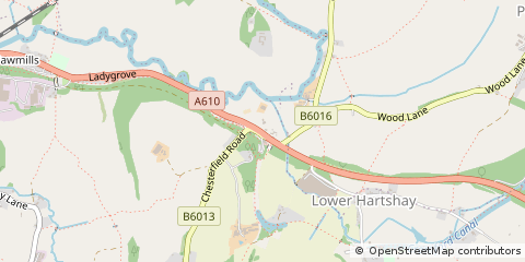 Map of Belper