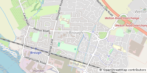 Map of Brough