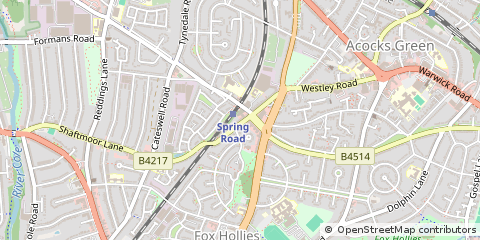 Map of Birmingham
