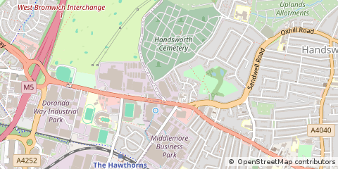 Map of Birmingham
