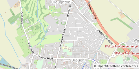 Map of Brough