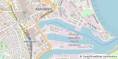Map of Aberdeen