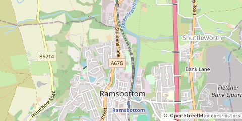 Map of Bury