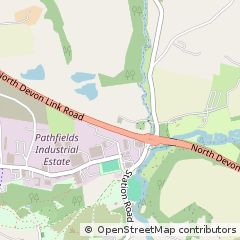 Map of South Molton, Devon