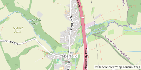 Map of Leeds