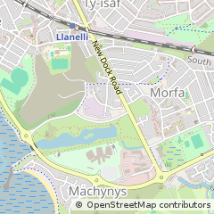 Map of Llanelli