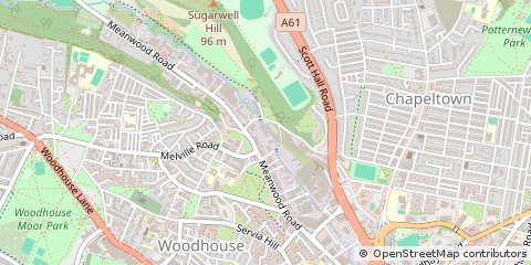 Map of Leeds