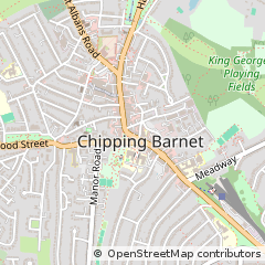 Map of Barnet