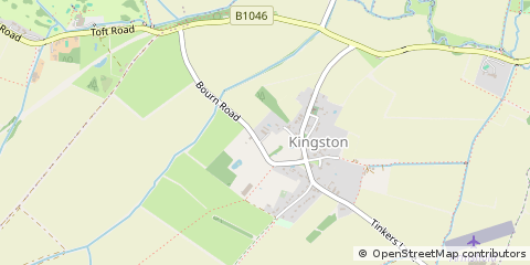Map of Cambridge, Cambridgeshire