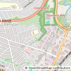 Map of Cardiff