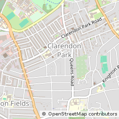 Map of Leicester
