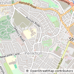 Map of Stoke-on-Trent
