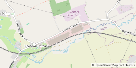 Map of Leicestershire