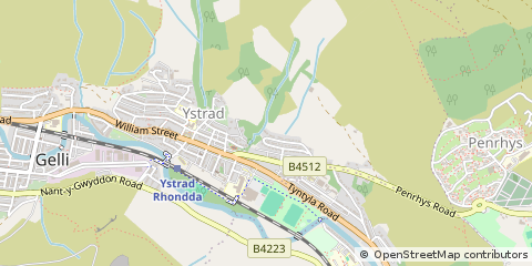 Map of Pentre