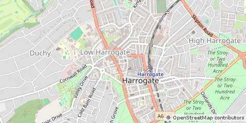 Map of Harrogate