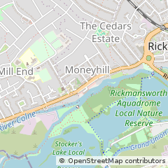 Map of Rickmansworth