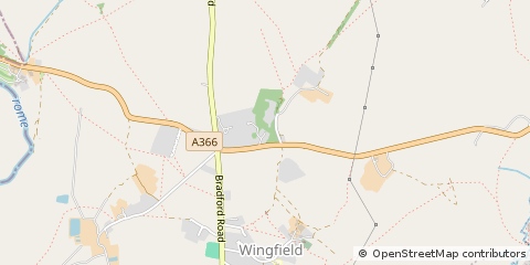 Map of Trowbridge, Wilts