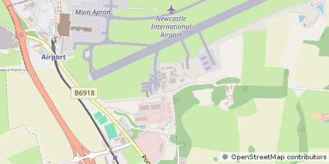 Map of Newcastle Upon Tyne, Tyne & Wear
