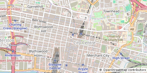 Map of Glasgow