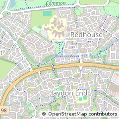 Map of Swindon