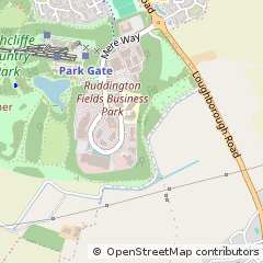 Map of Ruddington, Nottingham