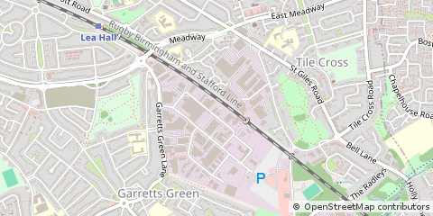 Map of Birmingham