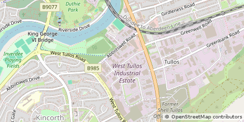 Map of Aberdeen