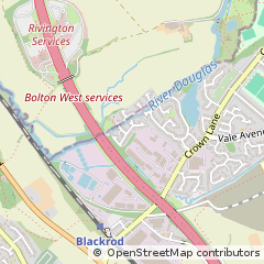 Map of Bolton, Lancashire