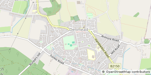 Map of Waterlooville, Hampshire