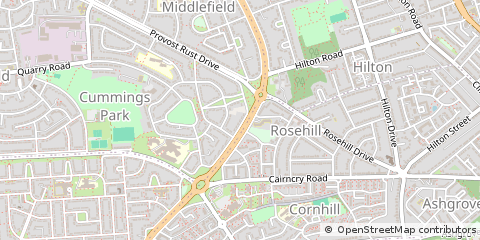 Map of Aberdeen