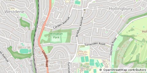 Map of Brighton