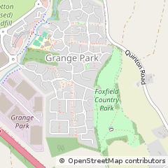 Map of Northampton