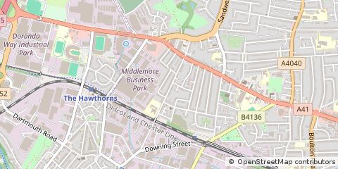 Map of Birmingham