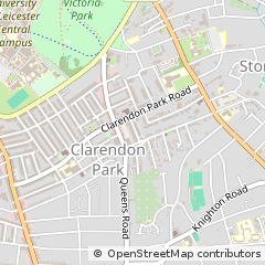 Map of Leicester