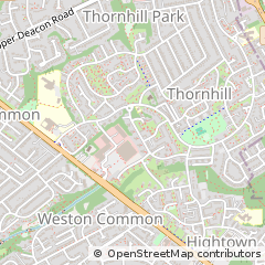 Map of Southampton, Hampshire