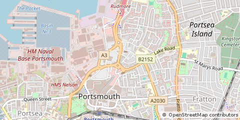 Map of Portsmouth