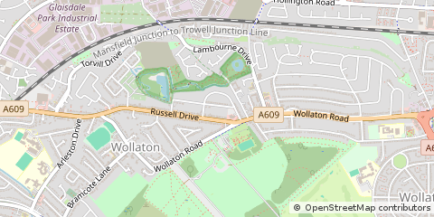 Map of Nottingham