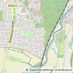 Map of Sheffield, South Yorkshire