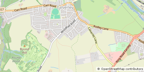 Map of Pudsey