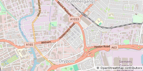 Map of Hull