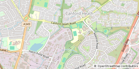 Map of Poole