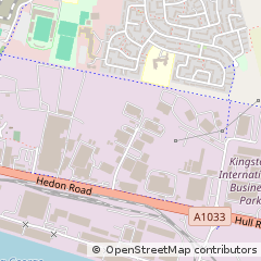 Map of Hull, East Yorkshire