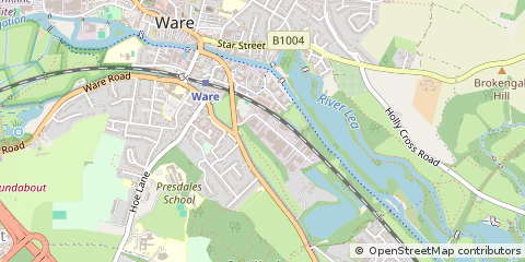 Map of Ware