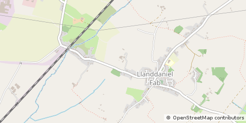 Map of Anglesey