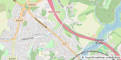 Map of Southampton