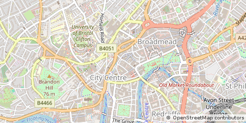 Map of Bristol