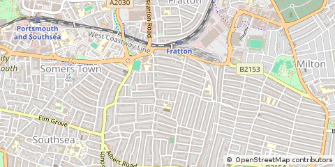 Map of Southsea